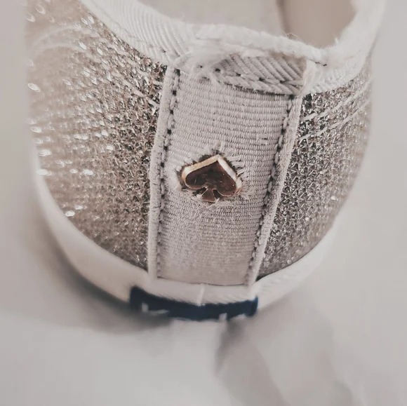 Kate Spade Keds Shimmery Light Gold Keds- Limited Edition 8.5US - Picture 13 of 16